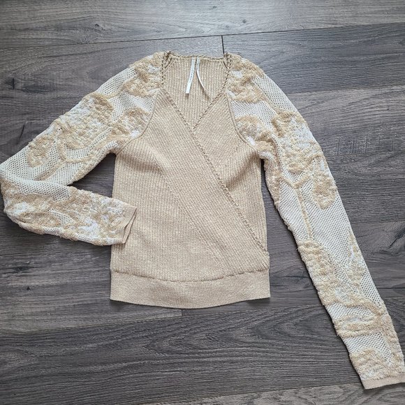 Anthropologie Lace Sweater - Picture 1 of 16
